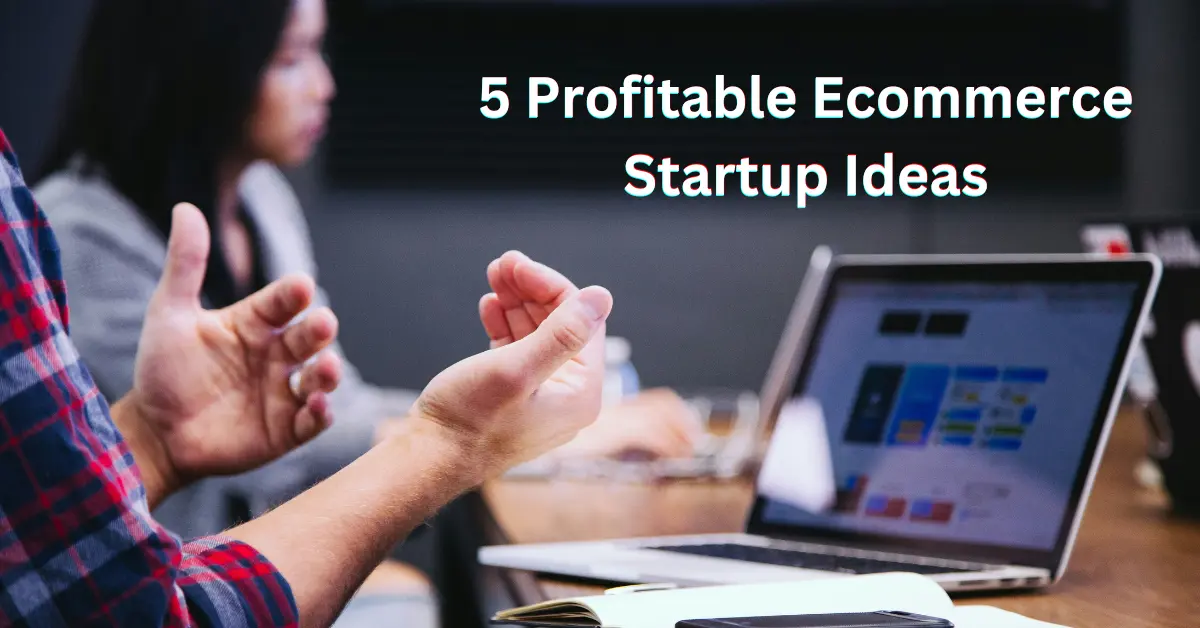 5 Profitable Ecommerce Startup Ideas to Consider
