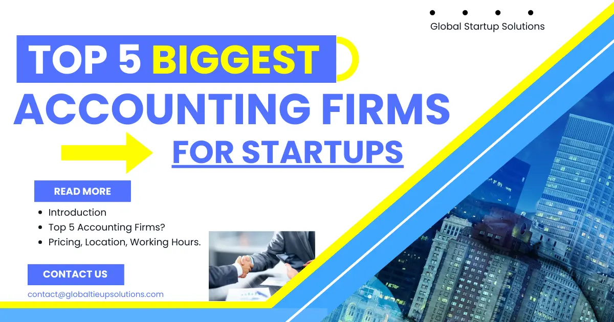Top 5 Best Accounting Firms for Startups