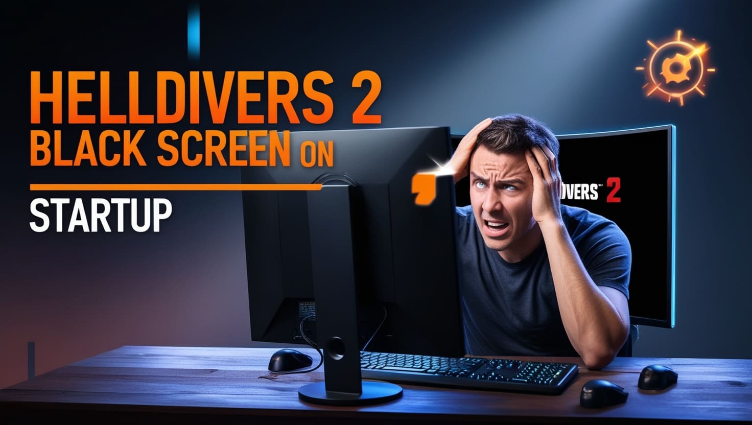 Helldivers 2 Black Screen on Startup